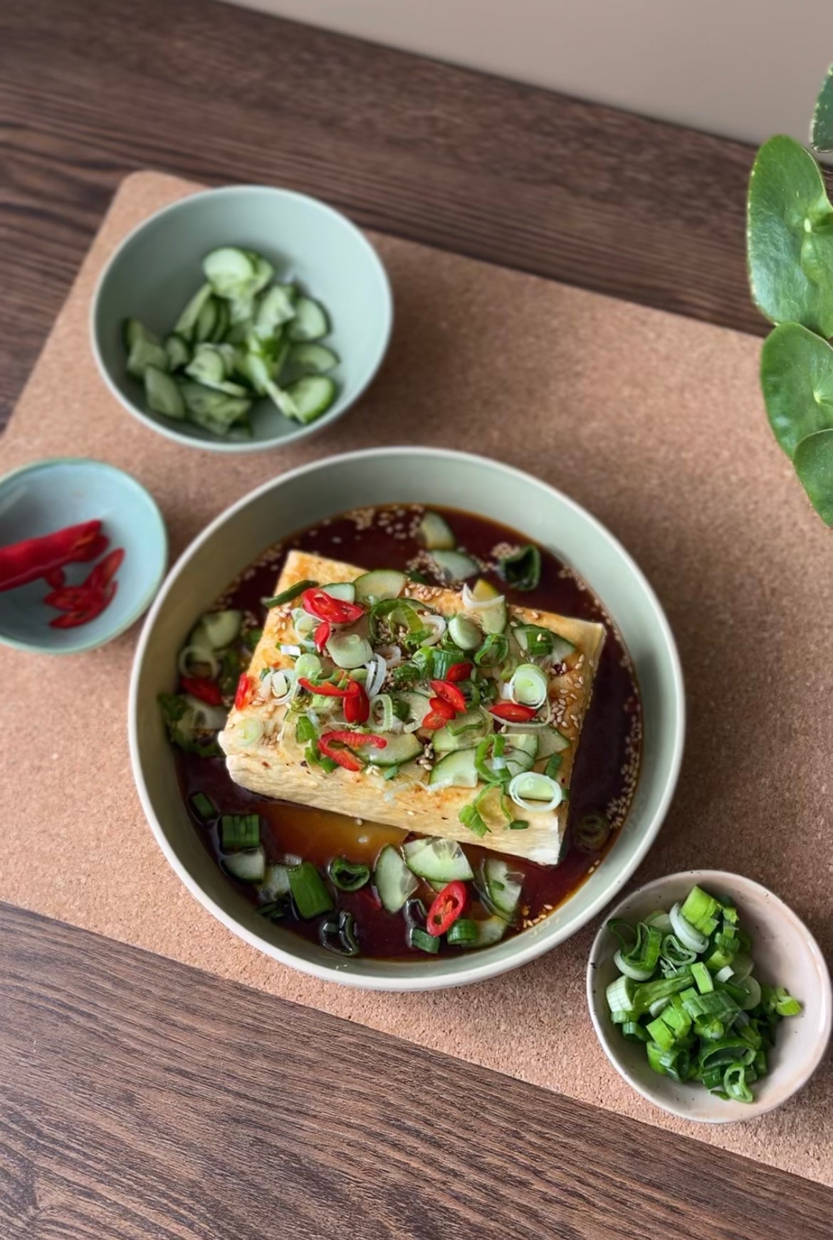 5 MINUTEN TOFU SNACK OHNE ZU KOCHEN